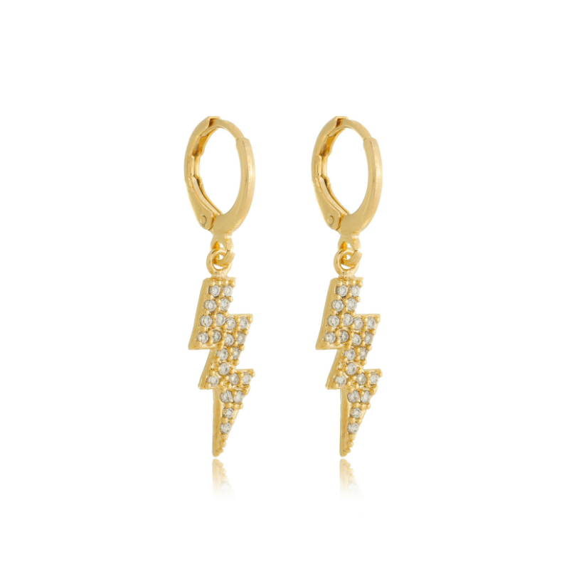 Lightning Bolt Huggies Gold