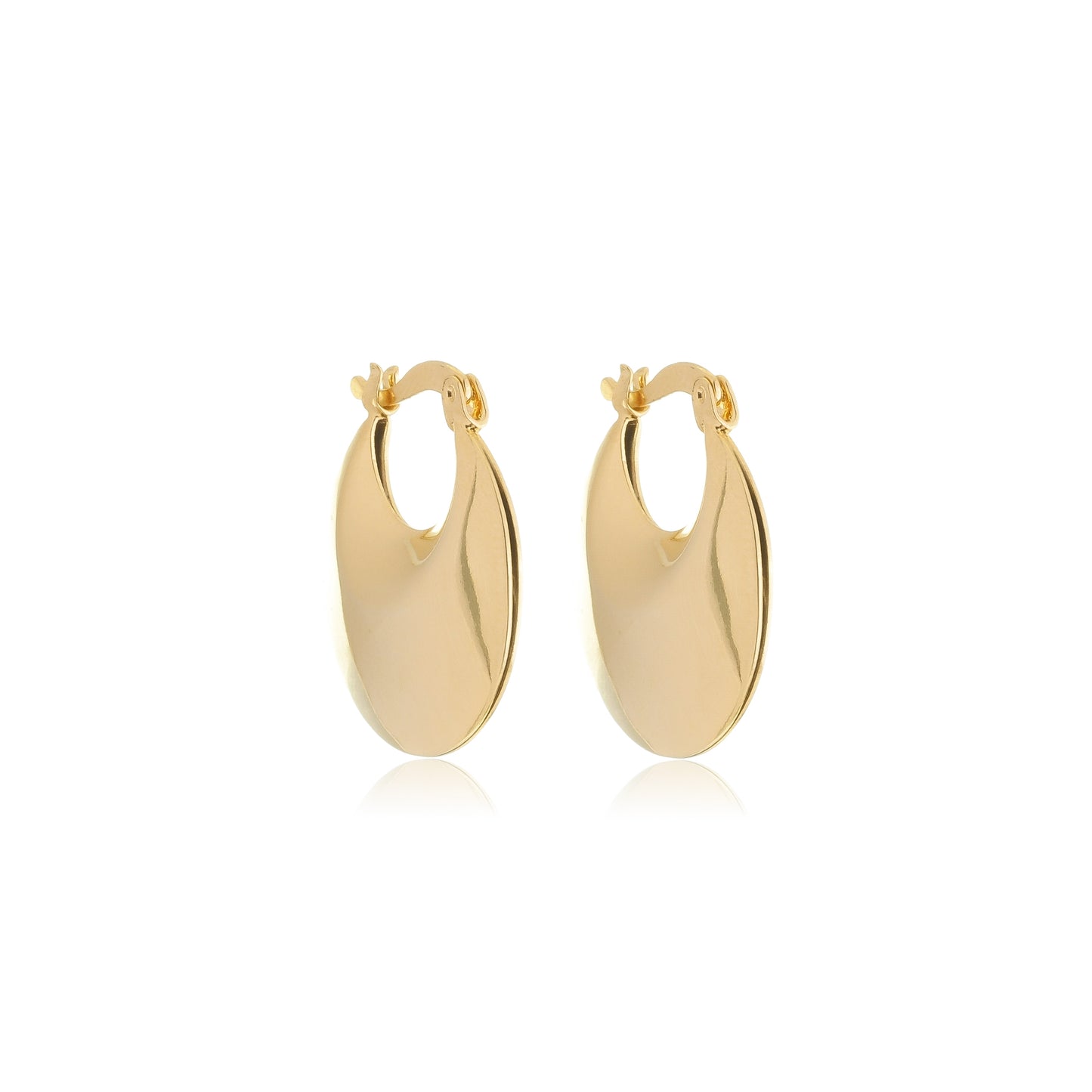 Luxe Oval Hoop