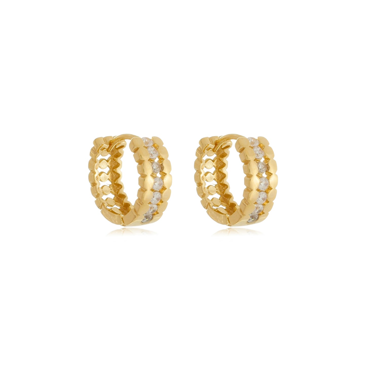 Harmony Hoops Gold