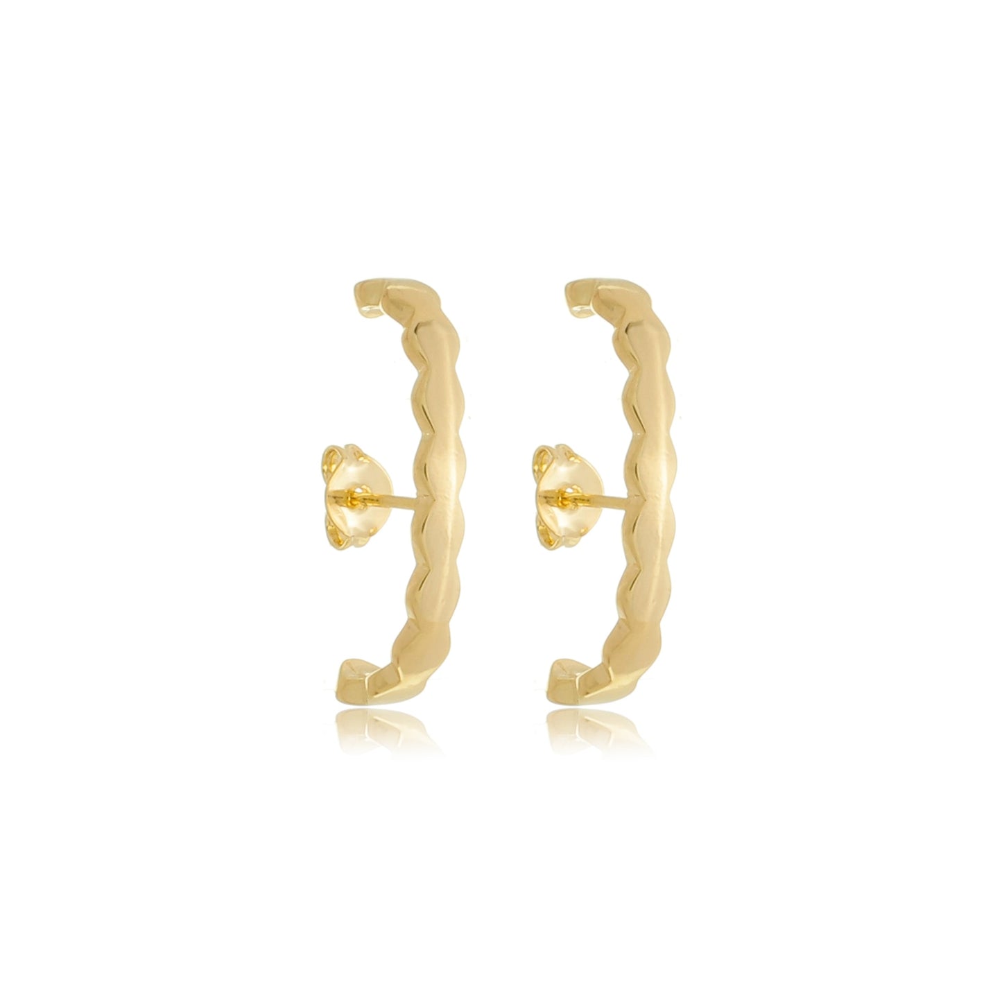 Dainty Arc Earring Gold