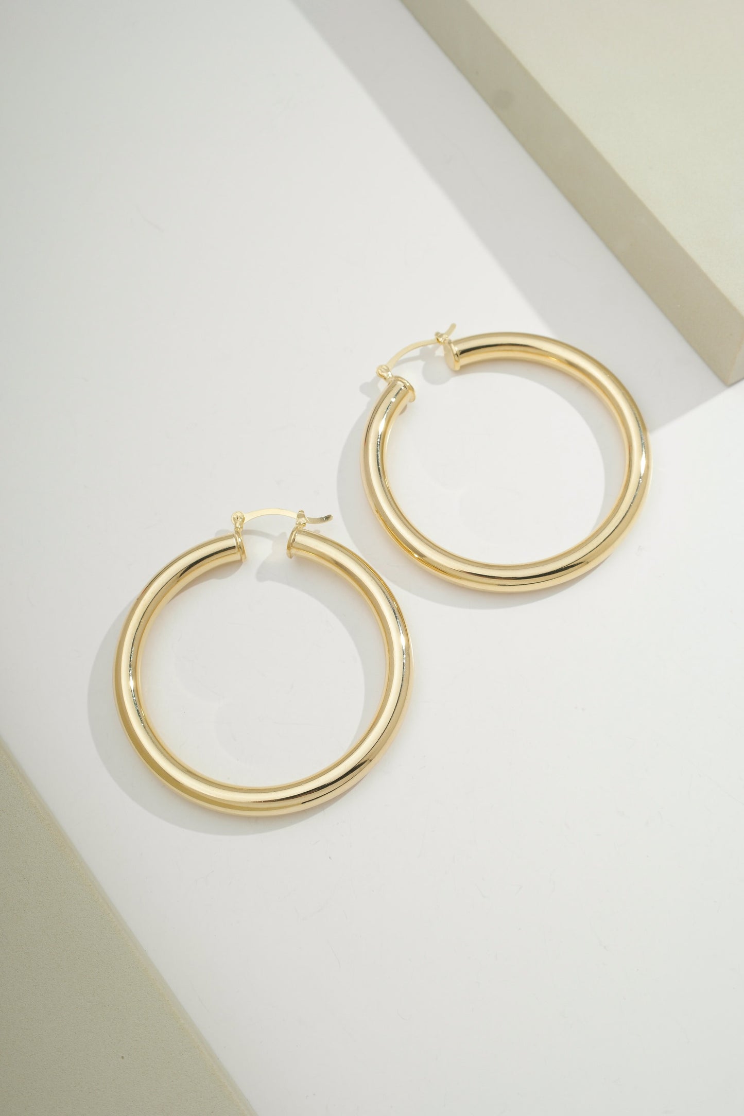 Maxi Chunky Hoops Gold