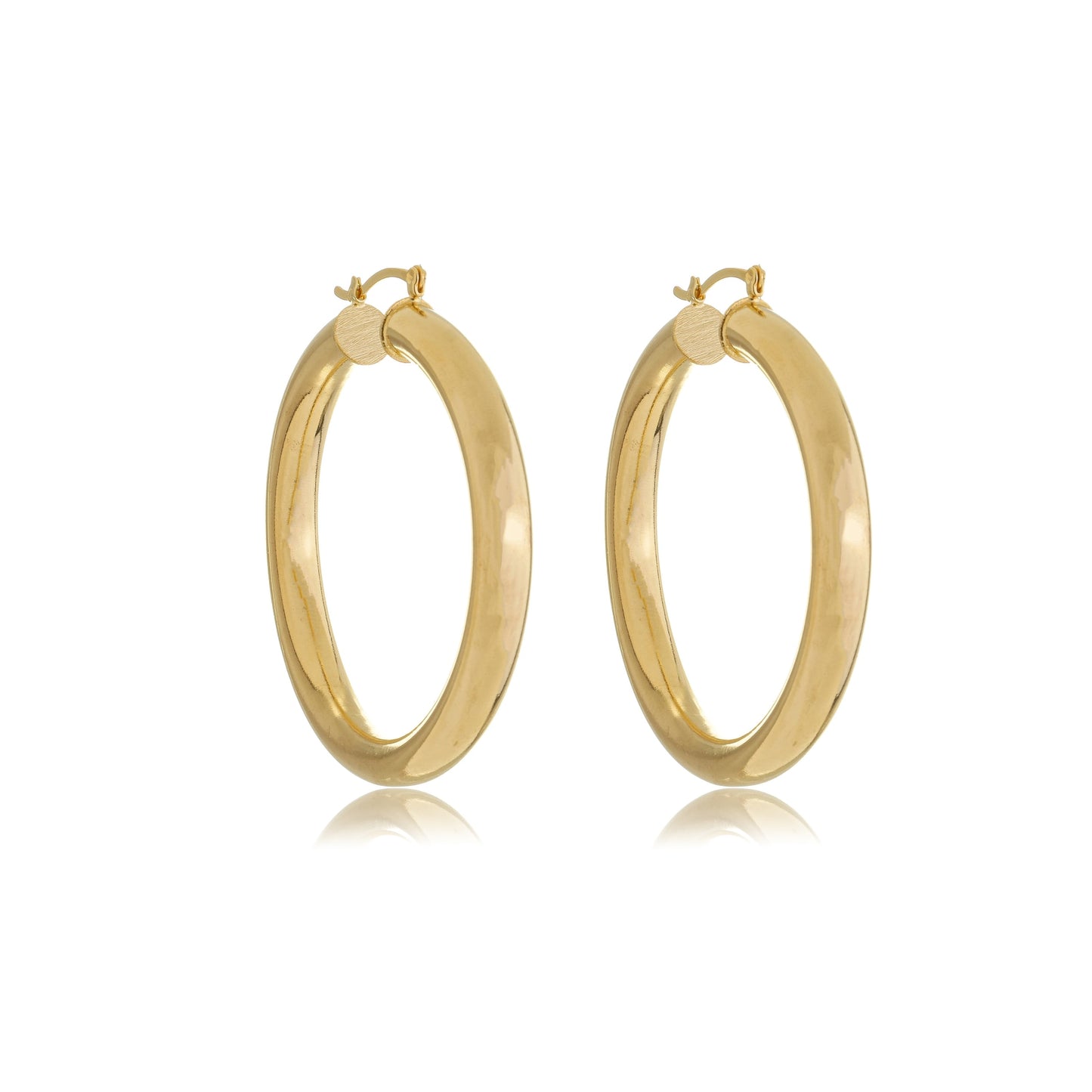 Maxi Bold Hoops Gold