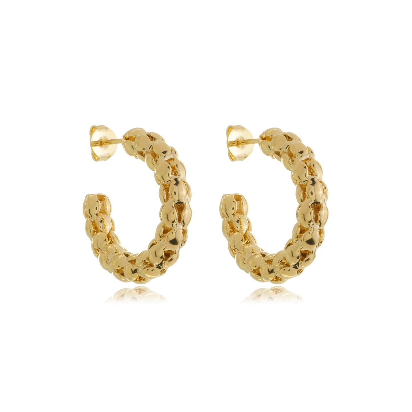 Small Reef Radiance Hoops Gold
