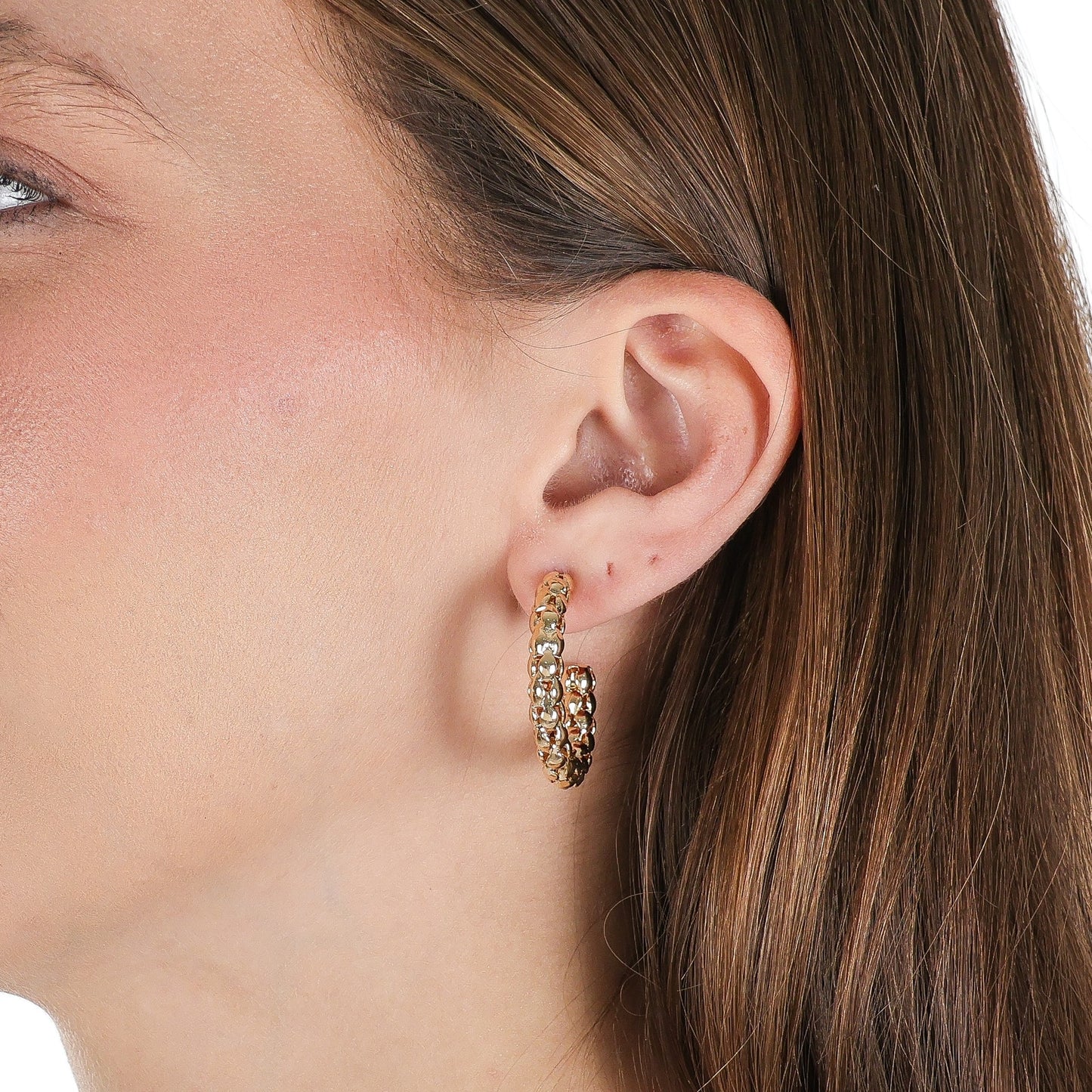 Reef Radiance Hoops Gold