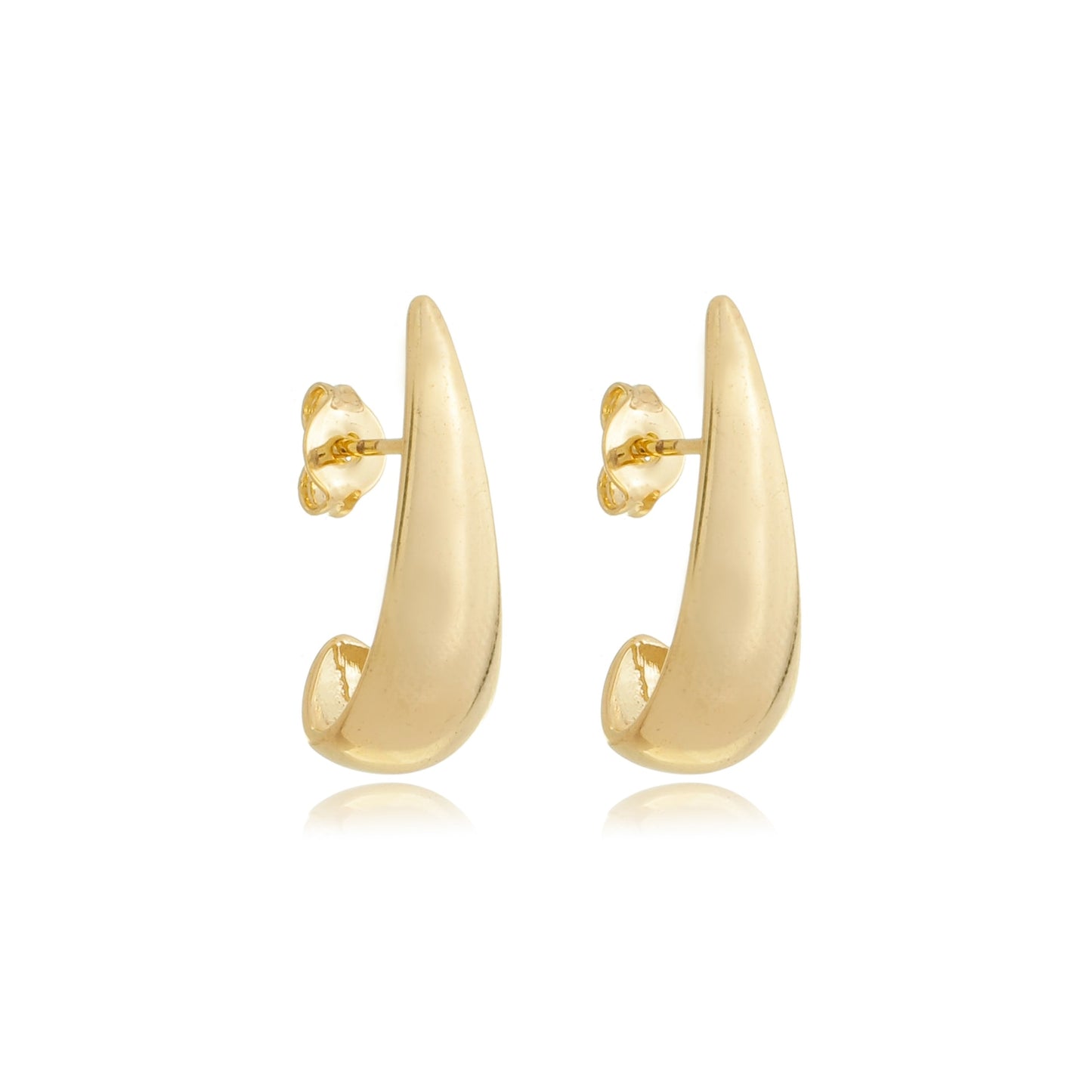 Featherlight Teardrop Earring Gold
