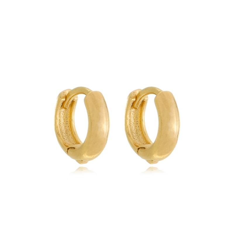 Mini Dainty Huggie Gold