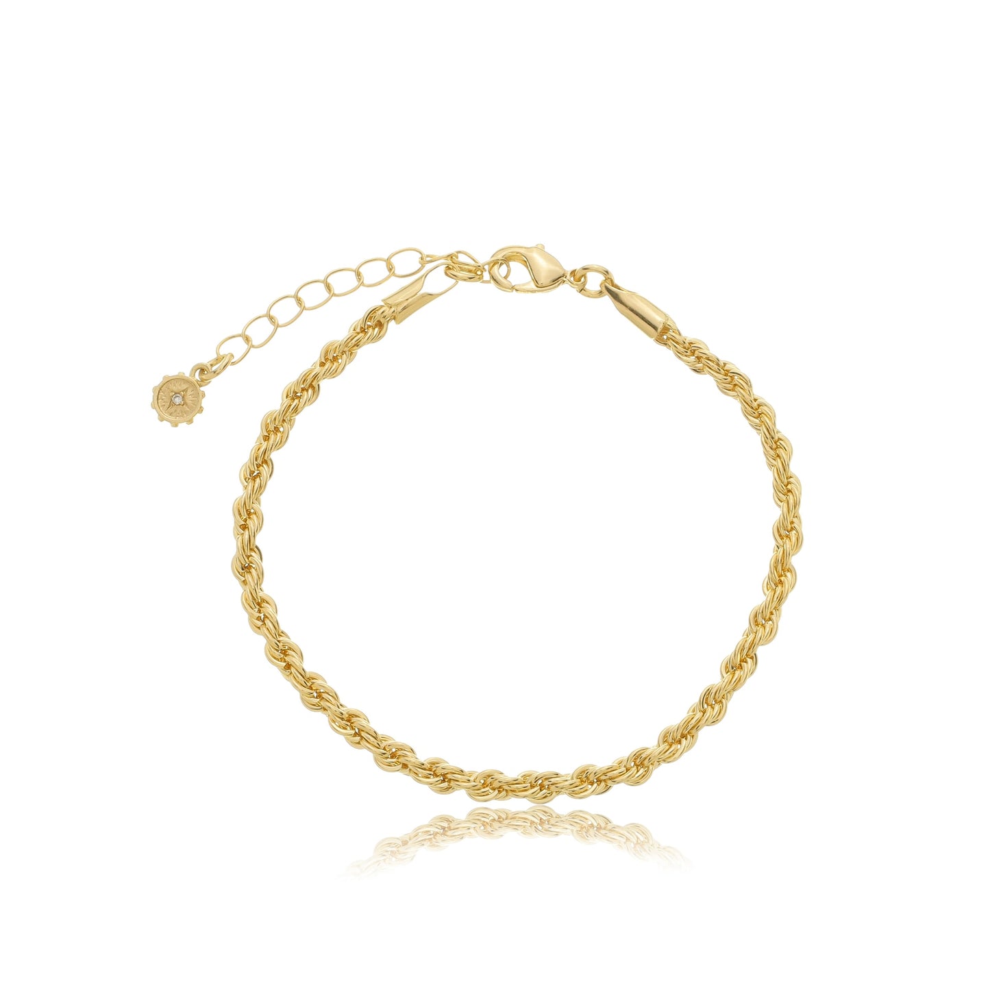 Thick Classic Rope Chain Gold / 6"