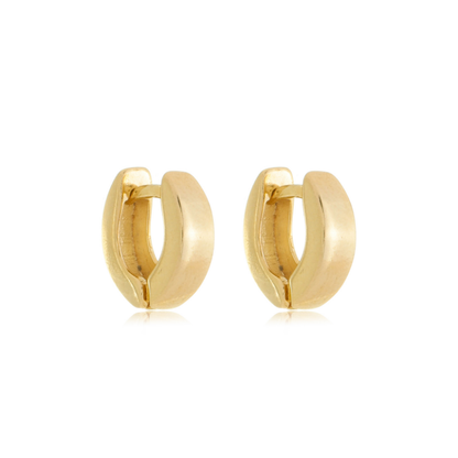 Brazilian Dainty Huggie Gold
