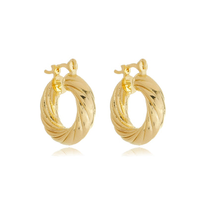 Small Bossaglam Hoops Gold