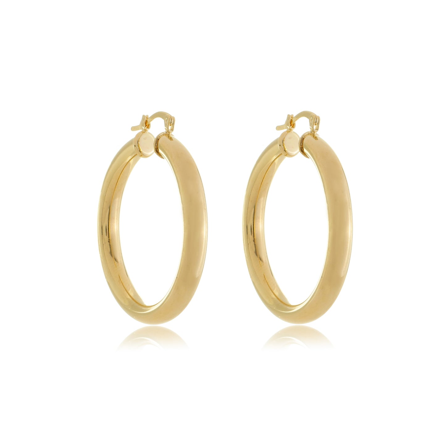 Classic Perfect Fit Hoops Gold