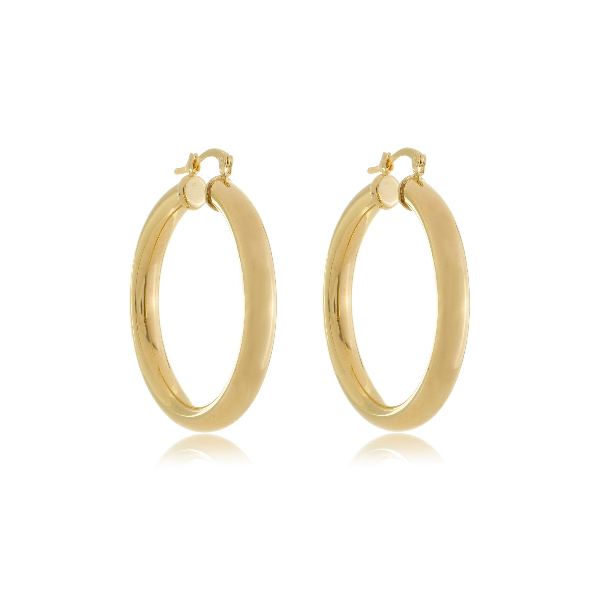 Classic Perfect Fit Hoops Gold