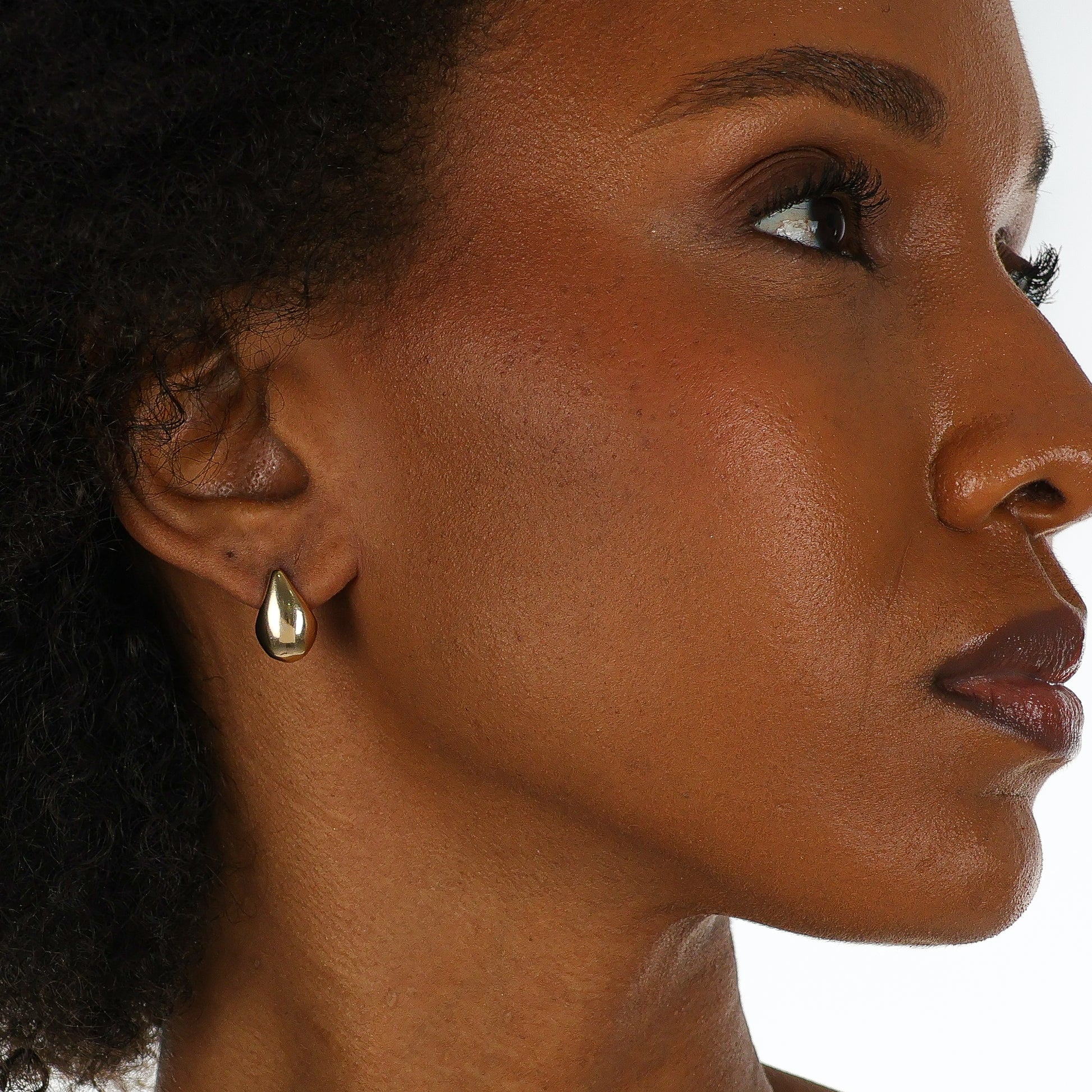 Mini Classic Teardrop Earring Gold