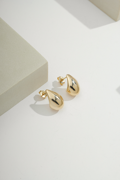 Mini Classic Teardrop Earring Gold