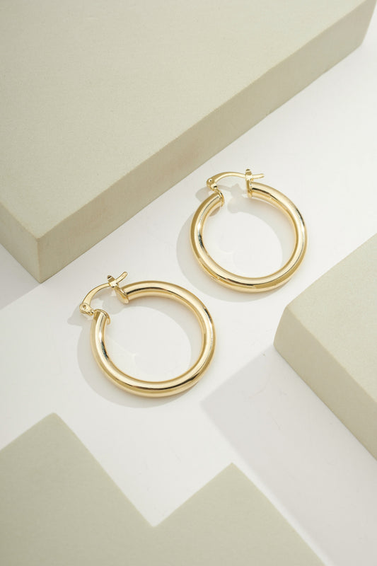 Small Chic Hoops Gold