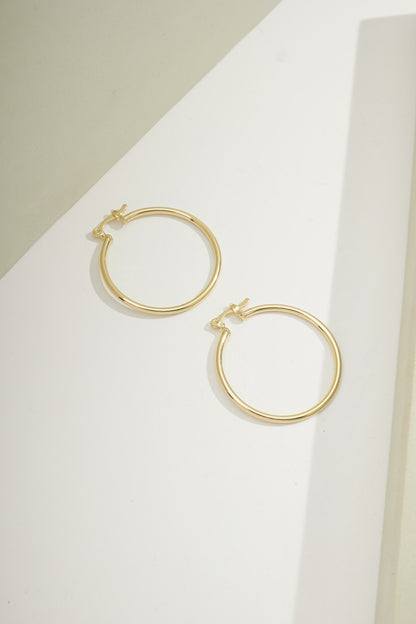 Grace Perfect Fit Hoops Gold