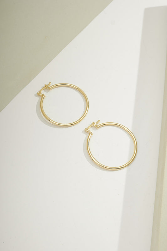 Grace Perfect Fit Hoops Gold
