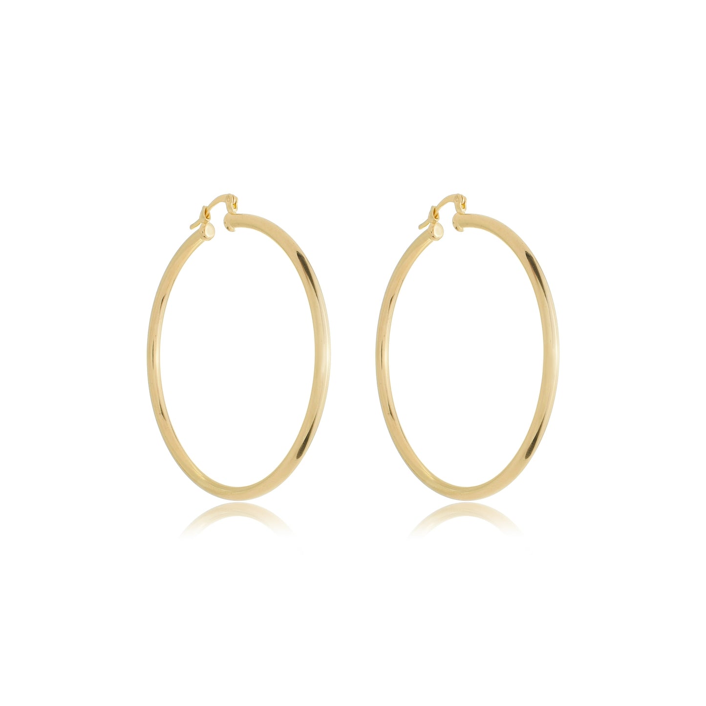 Slim Grandour Hoops Gold