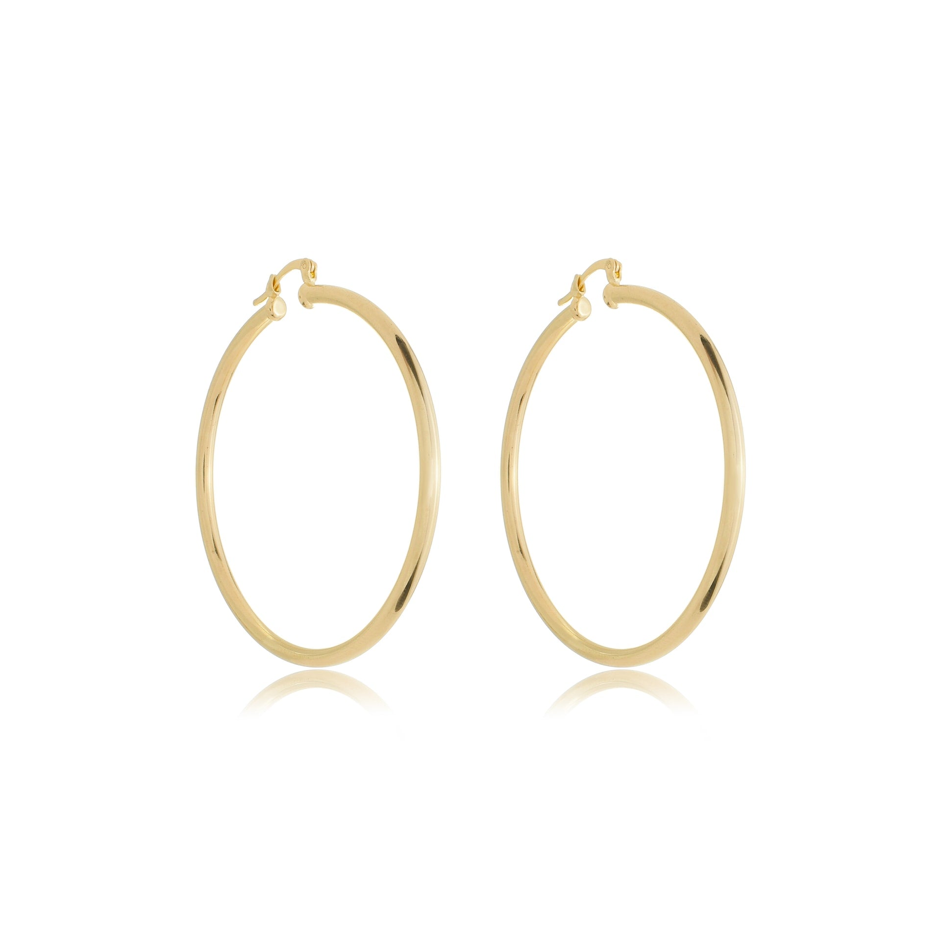 Slim Grandour Hoops Gold