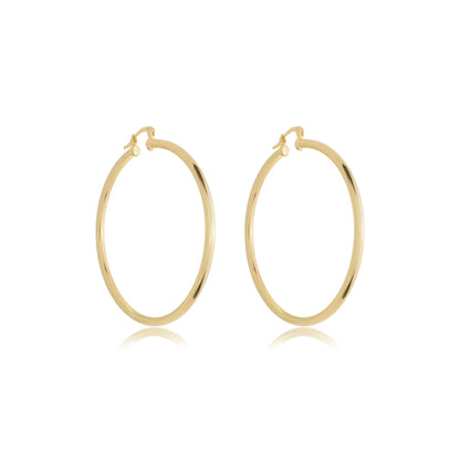 Slim Grandour Hoops Gold