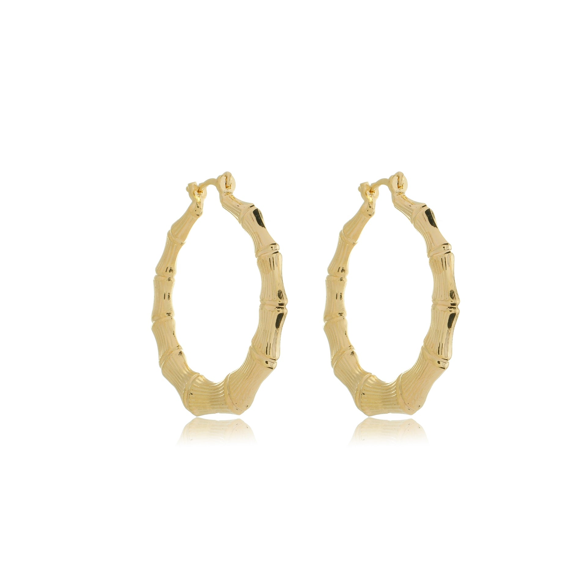 Bamboo Hoops Gold