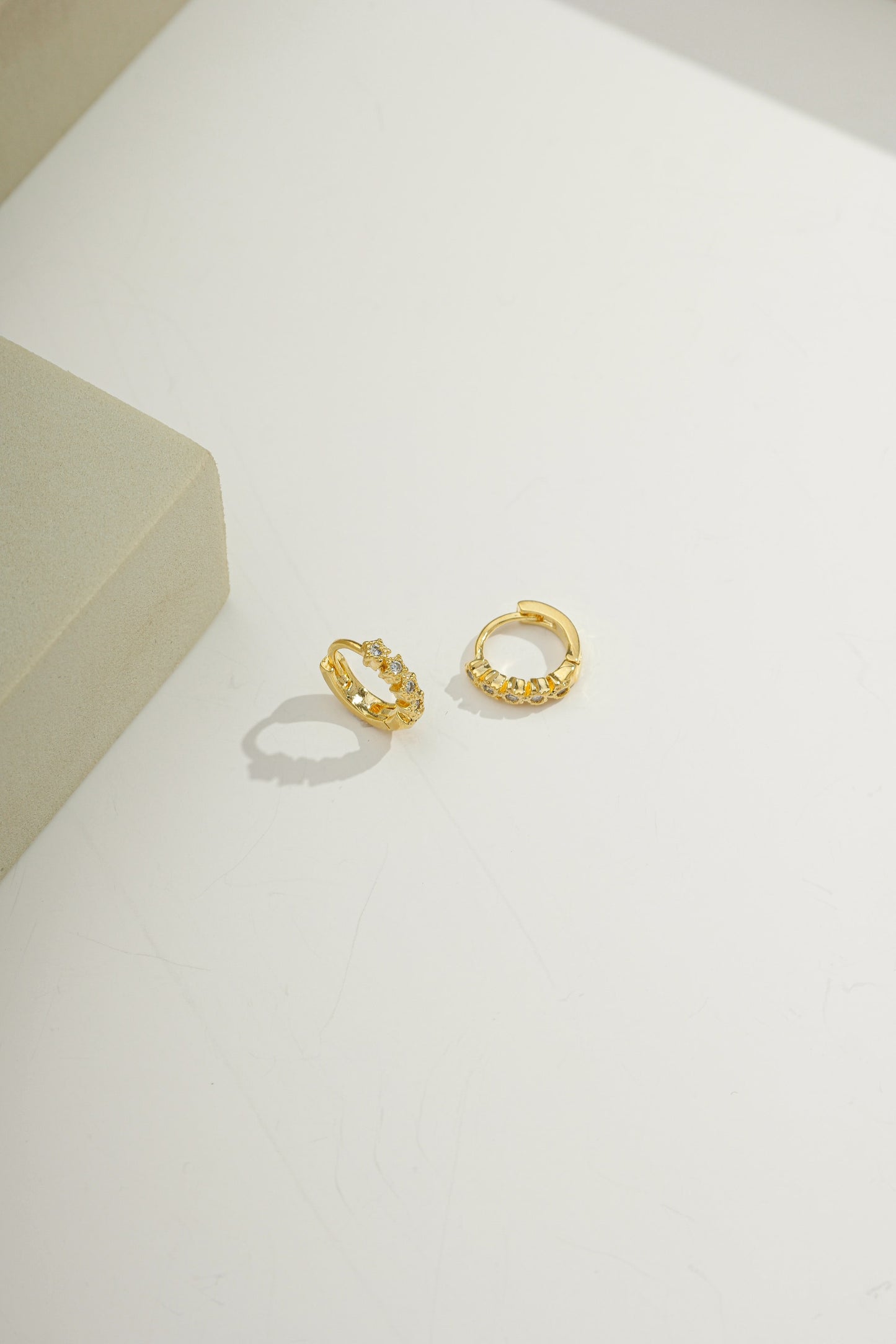 Dainty Star Huggies Gold