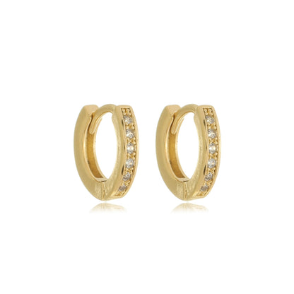 Dainty Sparkle Huggies Gold