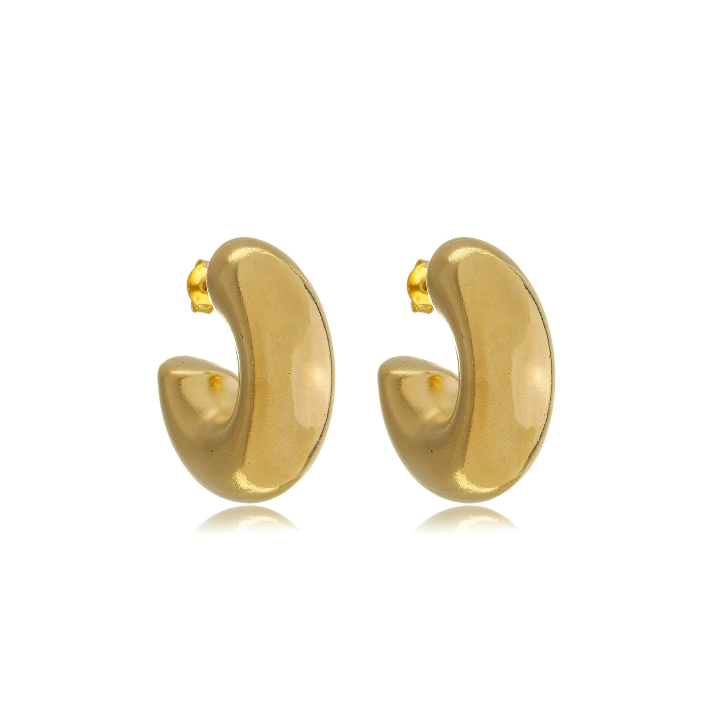 Modern Hoop Gold