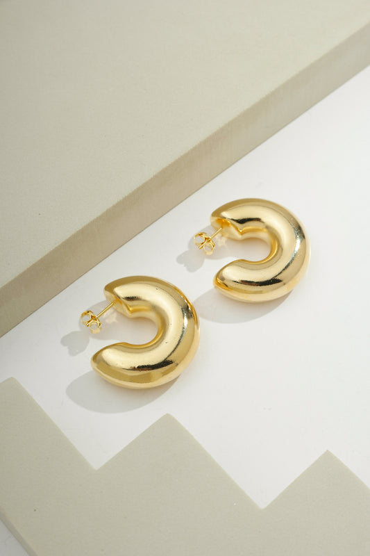 Modern Hoop Gold