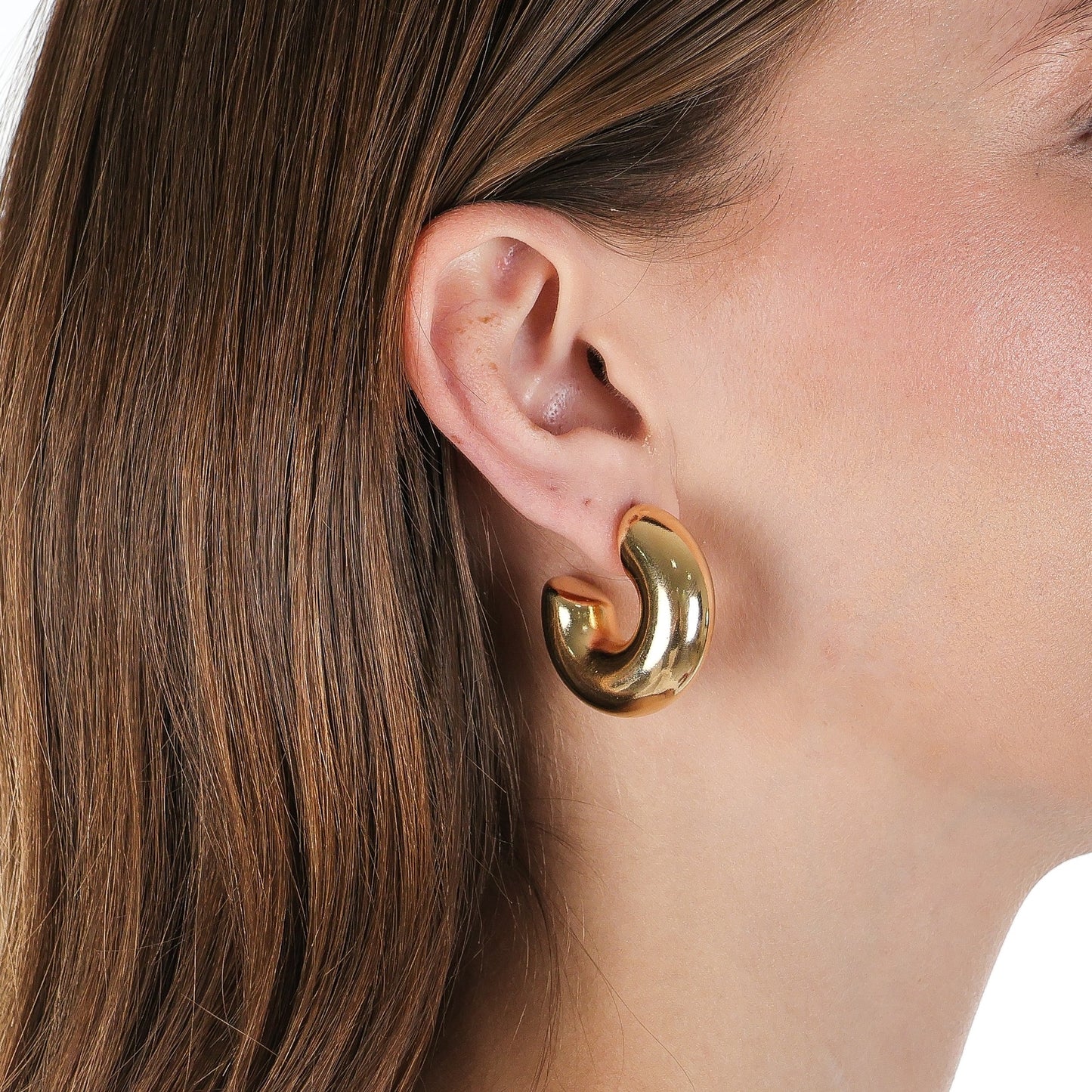 Modern Hoop Gold