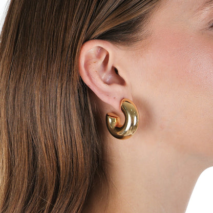 Modern Hoop Gold