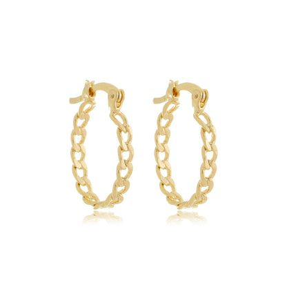 Loop Link Hoops Gold