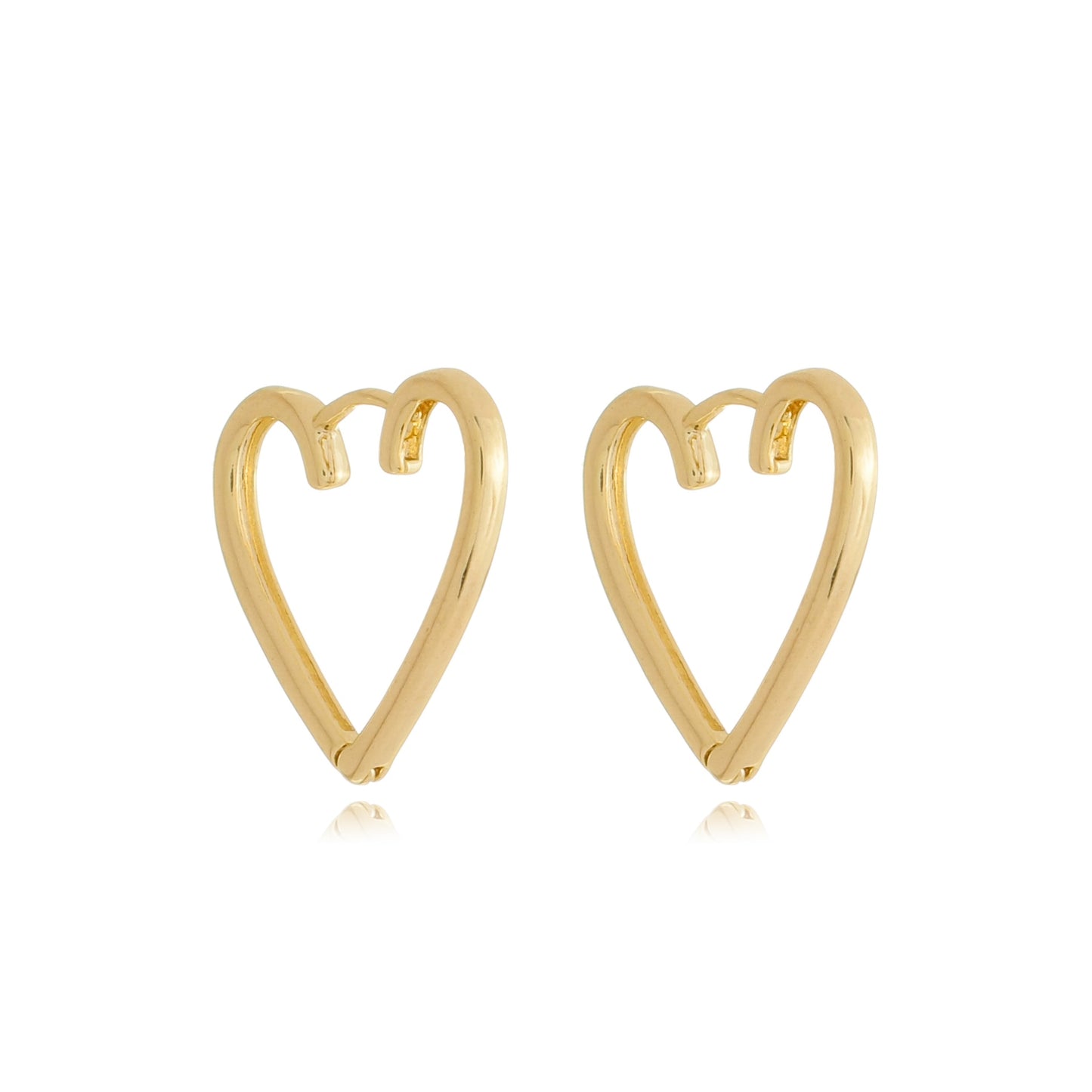 Heart Hoops Gold