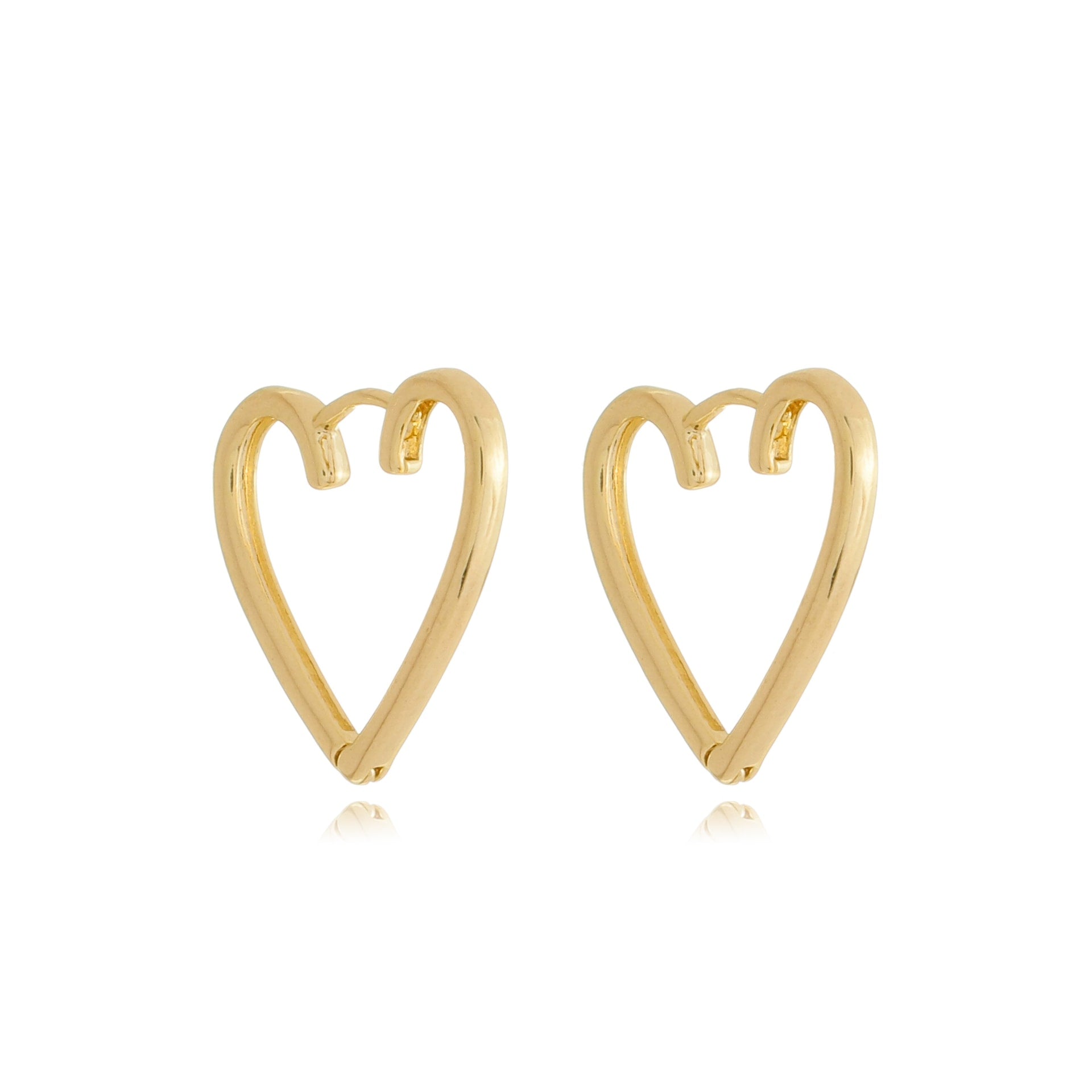 Heart Hoops Gold