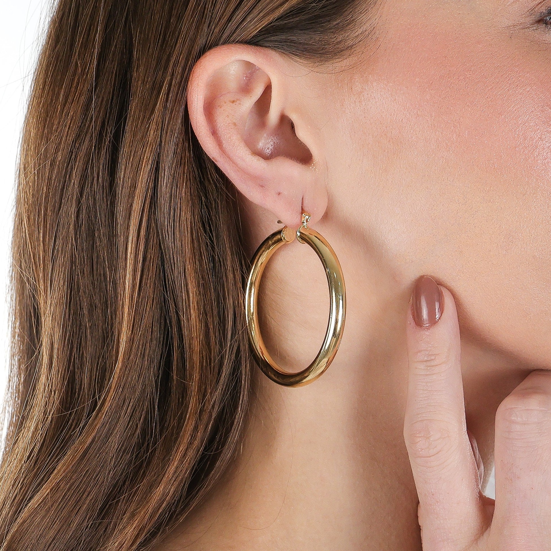 Slim Hoops Gold