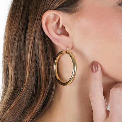 Slim Hoops Gold