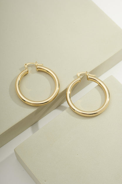Everyday Chic Hoops Gold