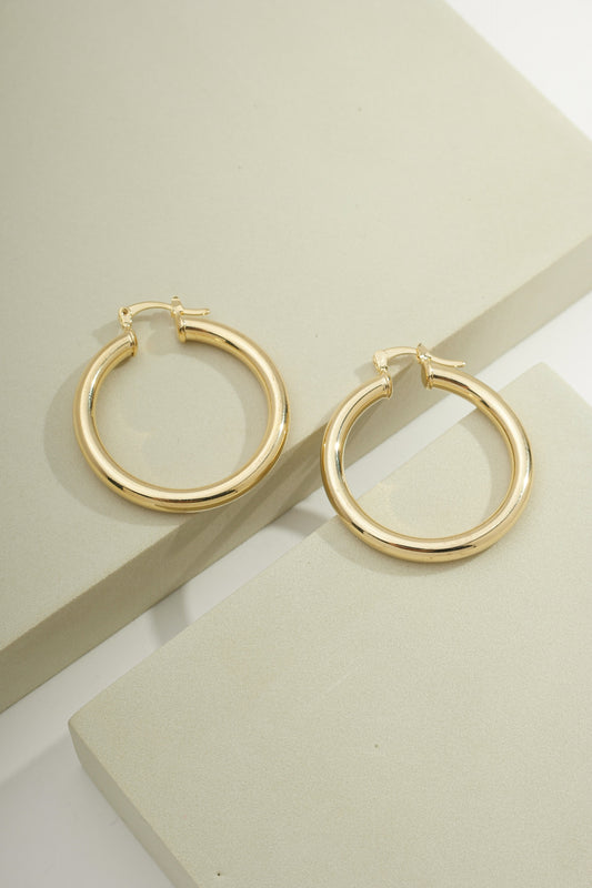 Everyday Chic Hoops Gold
