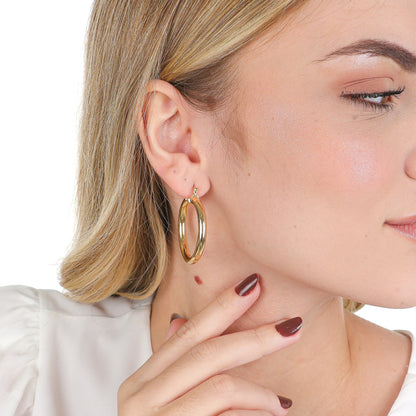 Everyday Chic Hoops Gold
