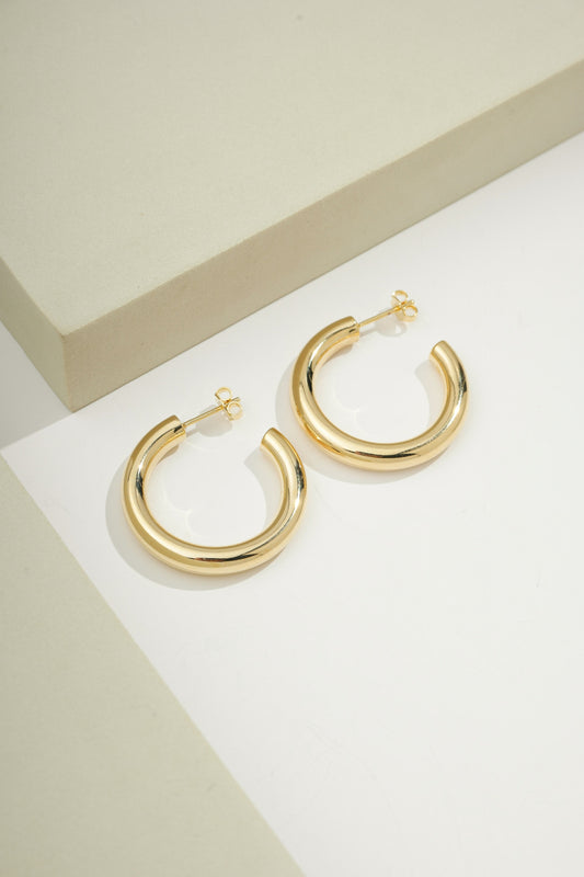 Essential Sleek Hoops Gold