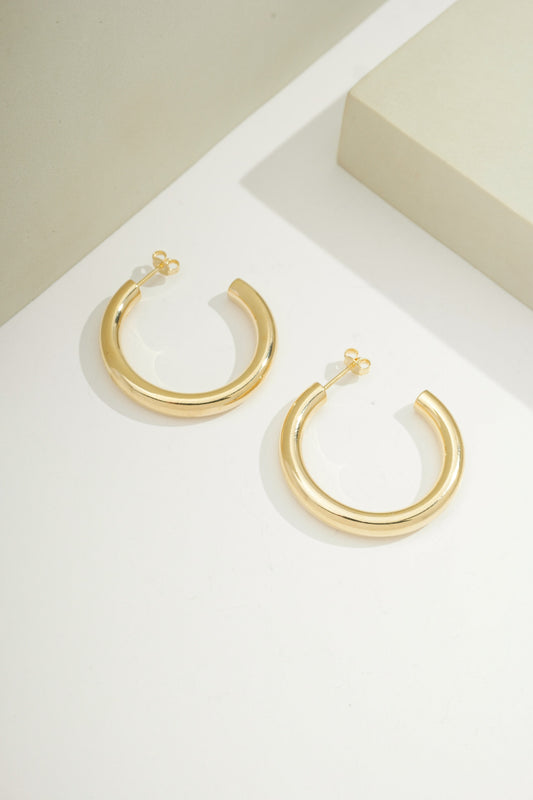 Dainty Essential Hoops Gold