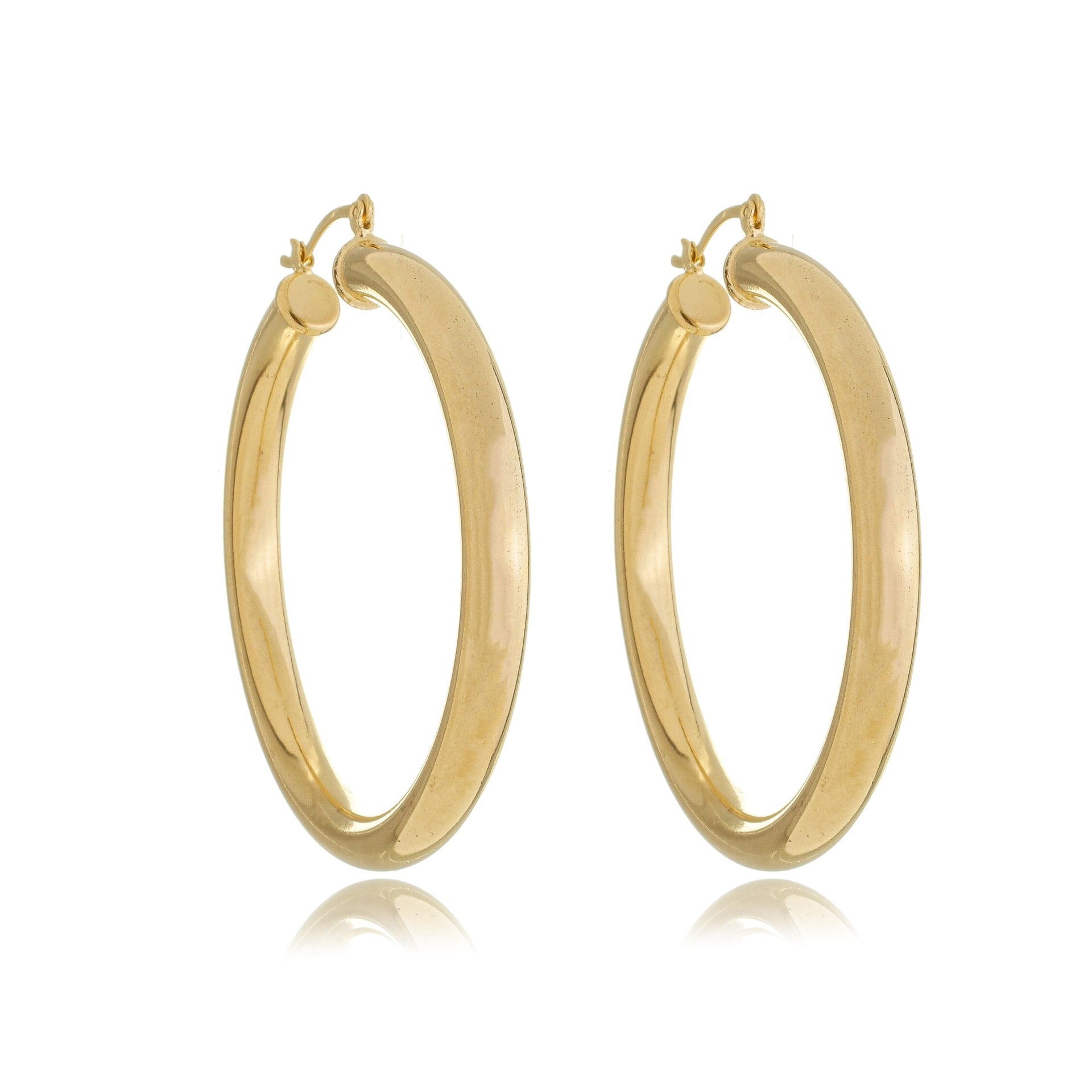 Maxi Chunky Hoops Gold