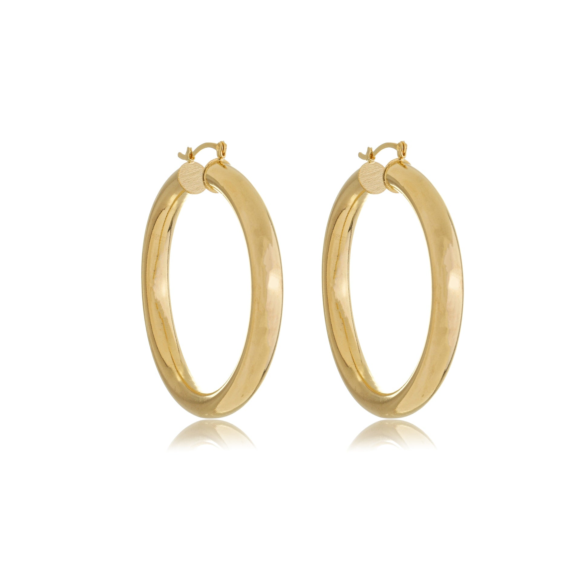 Maxi Bold Hoops Gold