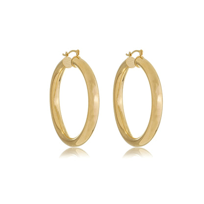 Maxi Bold Hoops Gold