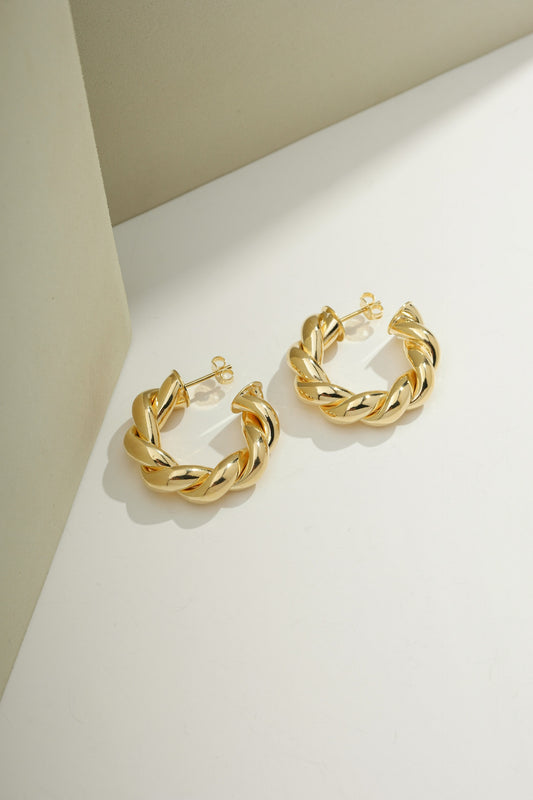 Bossa Go-To Hoops Gold