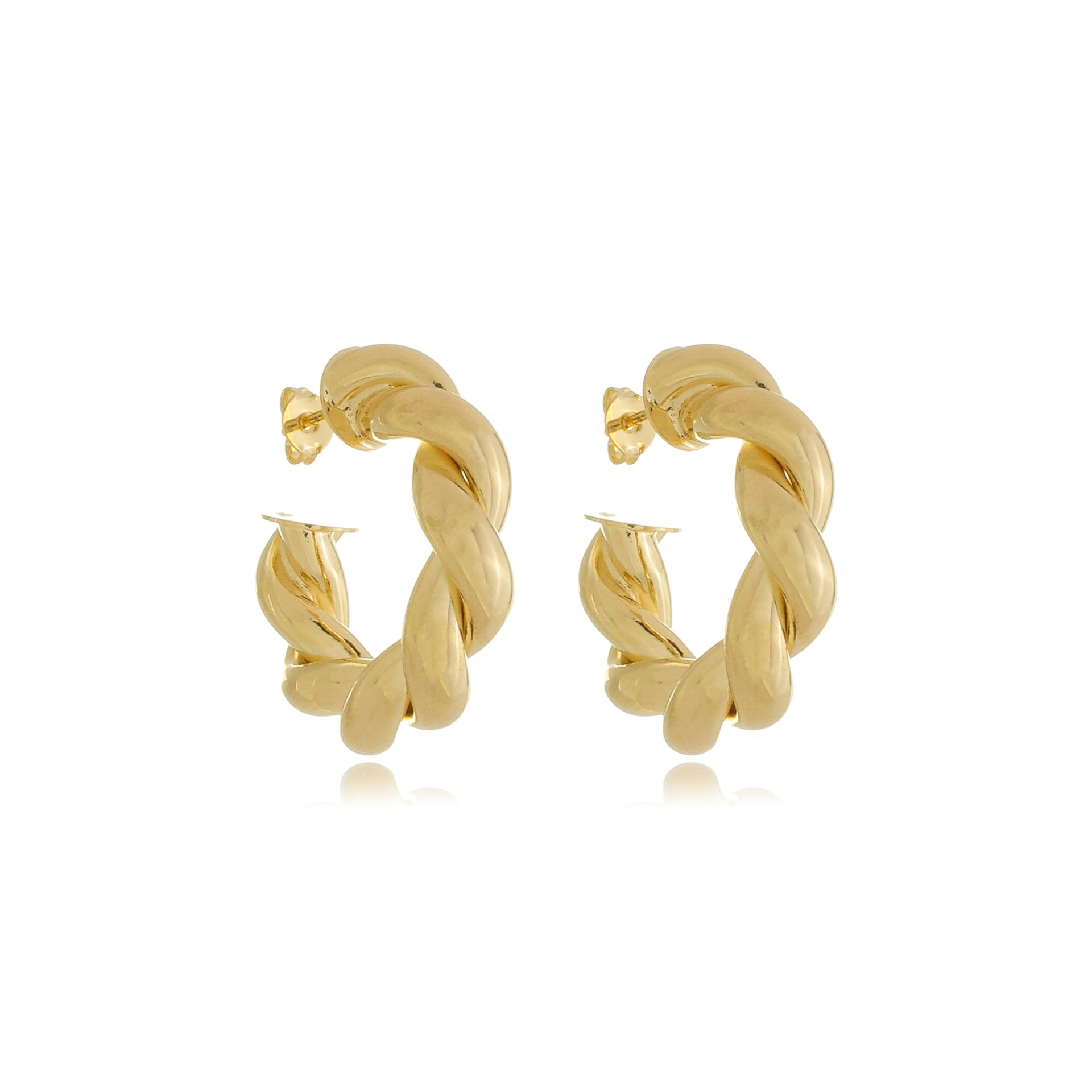 Bossa Go-To Hoops Gold