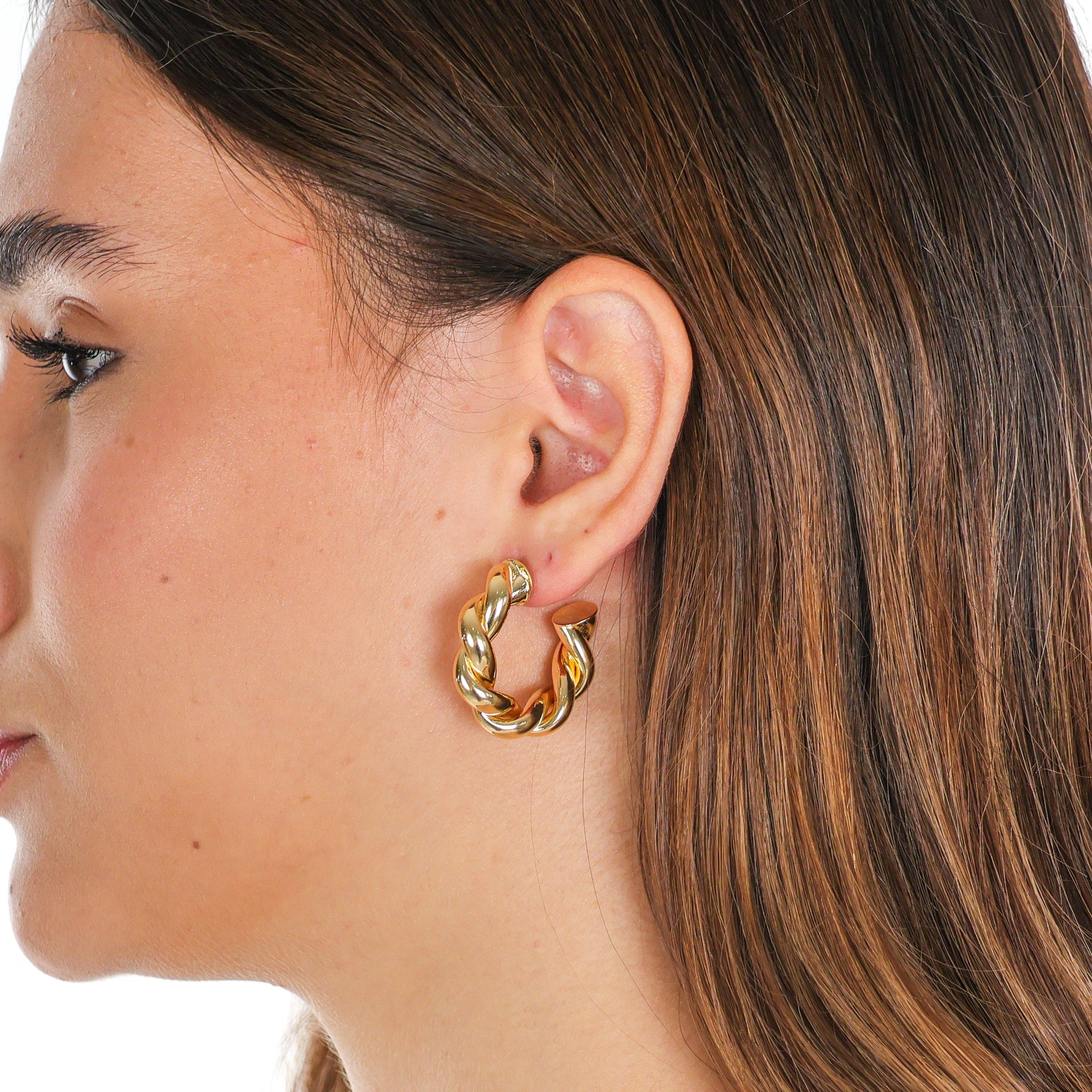 Bossa Go-To Hoops Gold