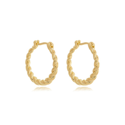 Dainty Mariner Hoops Gold
