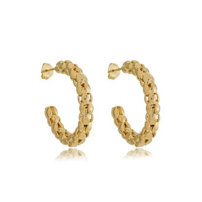 Reef Radiance Hoops Gold