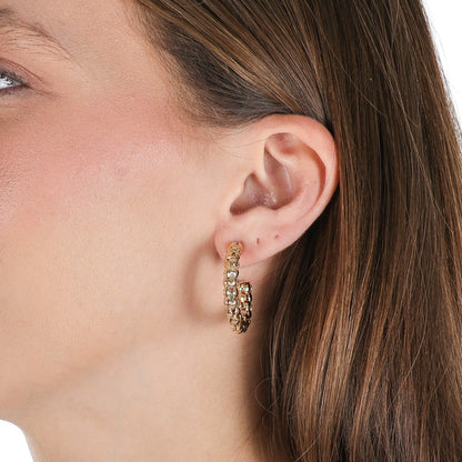 Reef Radiance Hoops Gold
