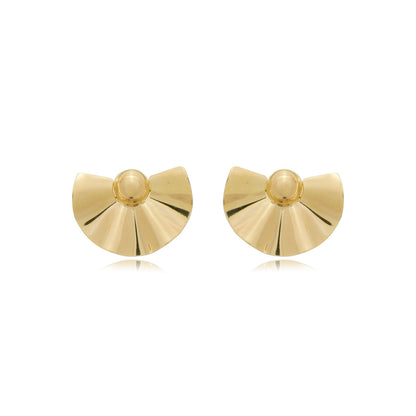 Sunburst Earrings Gold